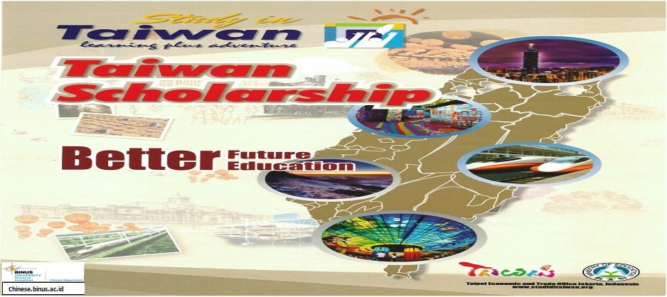 Pemberitahuan Penerimaan Beasiswa Ke Taiwan 2016
